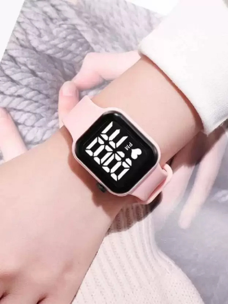 Filsfa Digital Smart Watch Pink Trending Digital Watch For Boys
