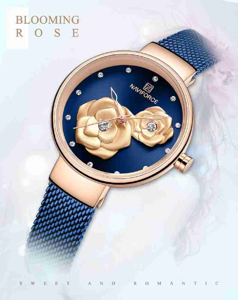 Naviforce watch for ladies discount