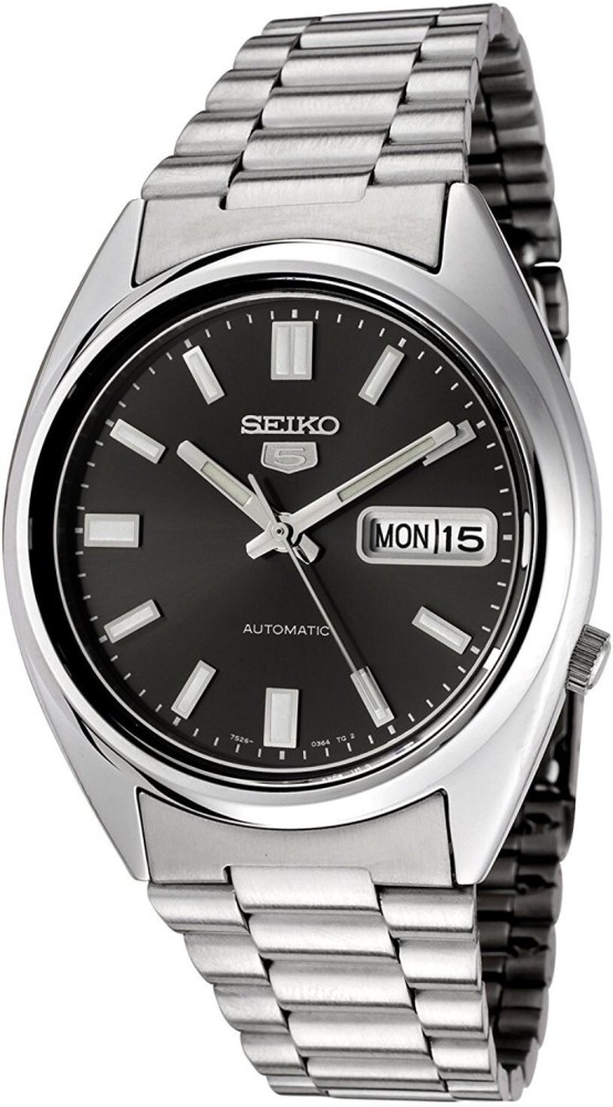 Mens seiko 5 automatic best sale watch snxs77