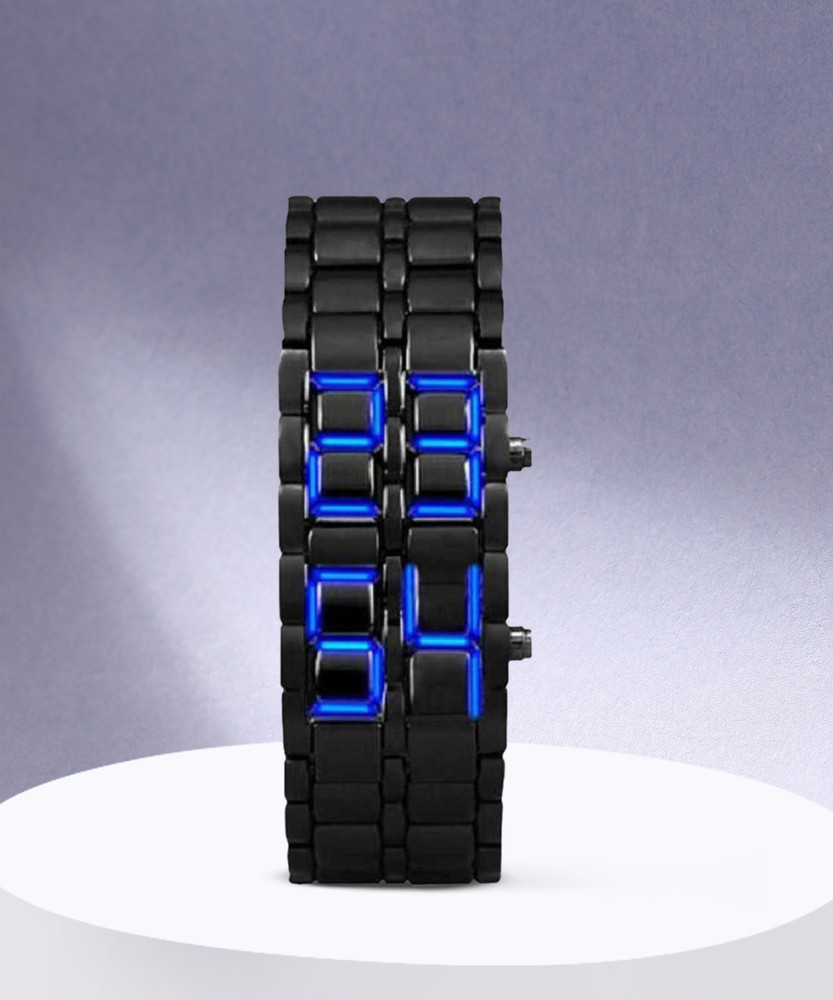 Blue led watch store