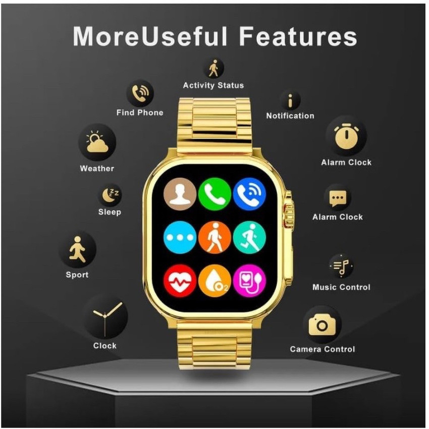 Hybrid smartwatch gold deals