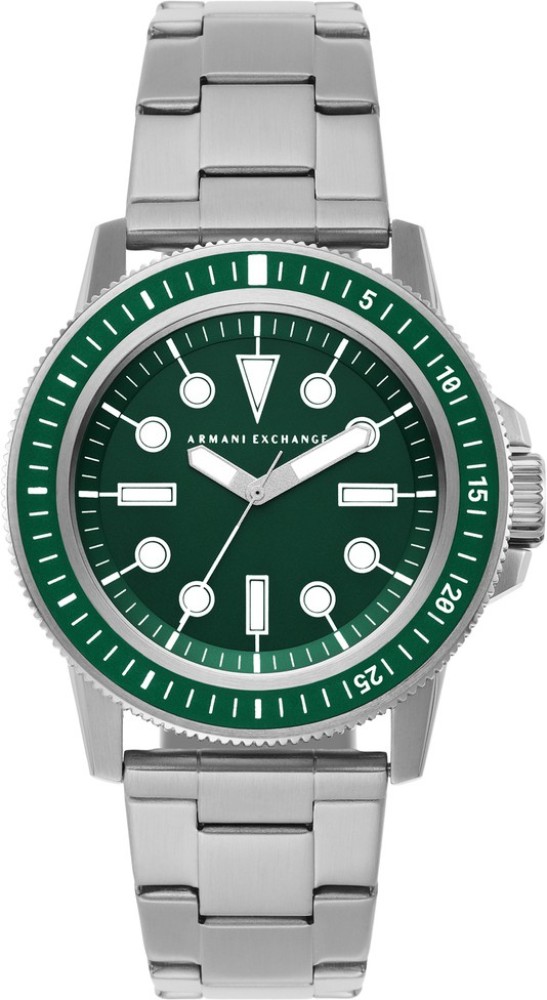 Armani exchange watch sale green