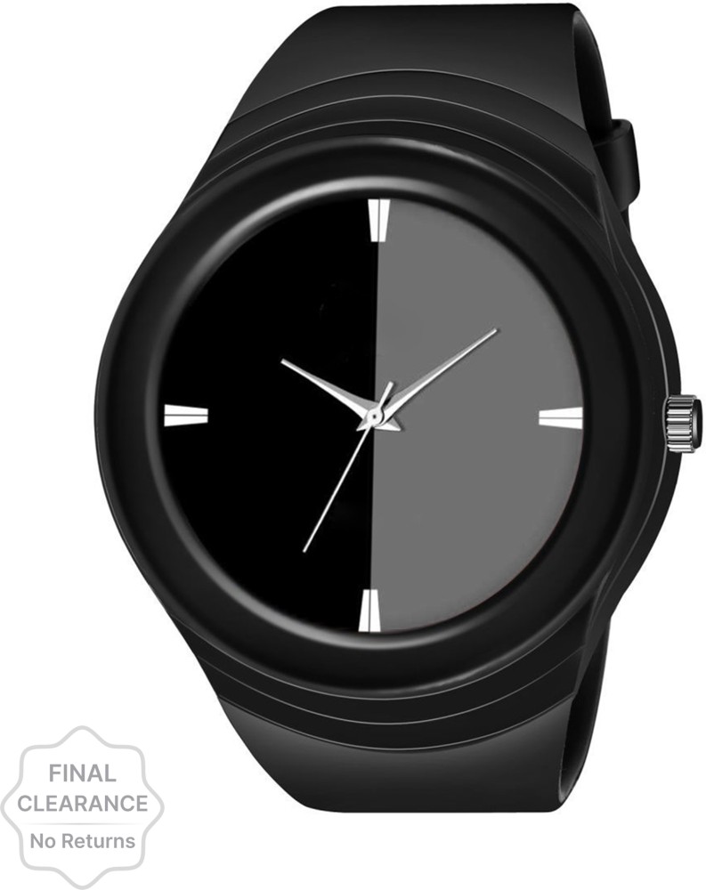 Black on sale hand watch