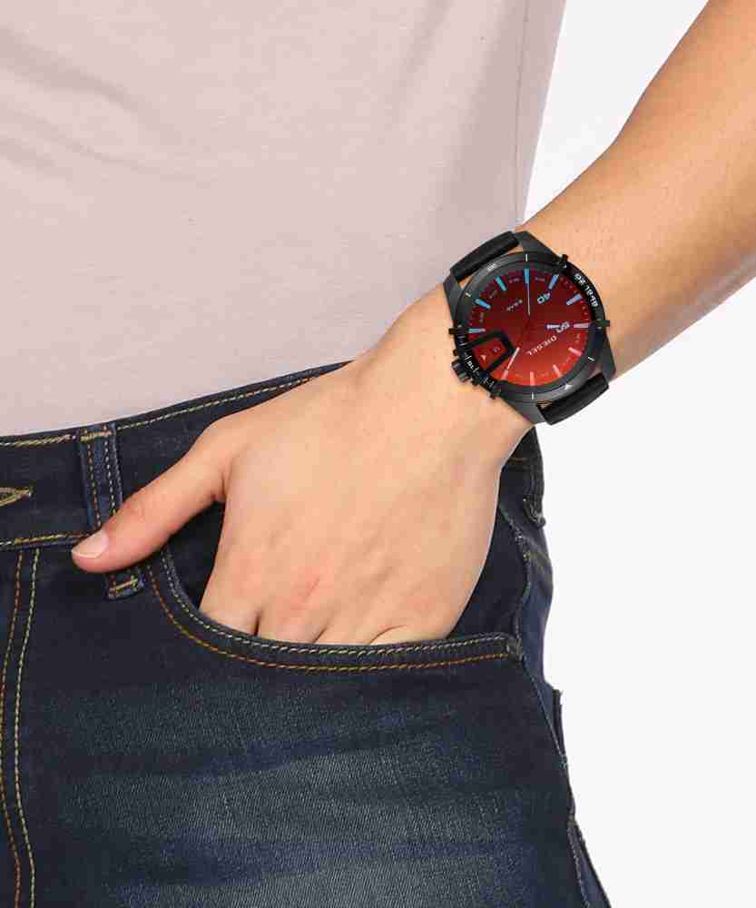 DIESEL Caged Caged Analog Watch - For Men - Buy DIESEL Caged Caged