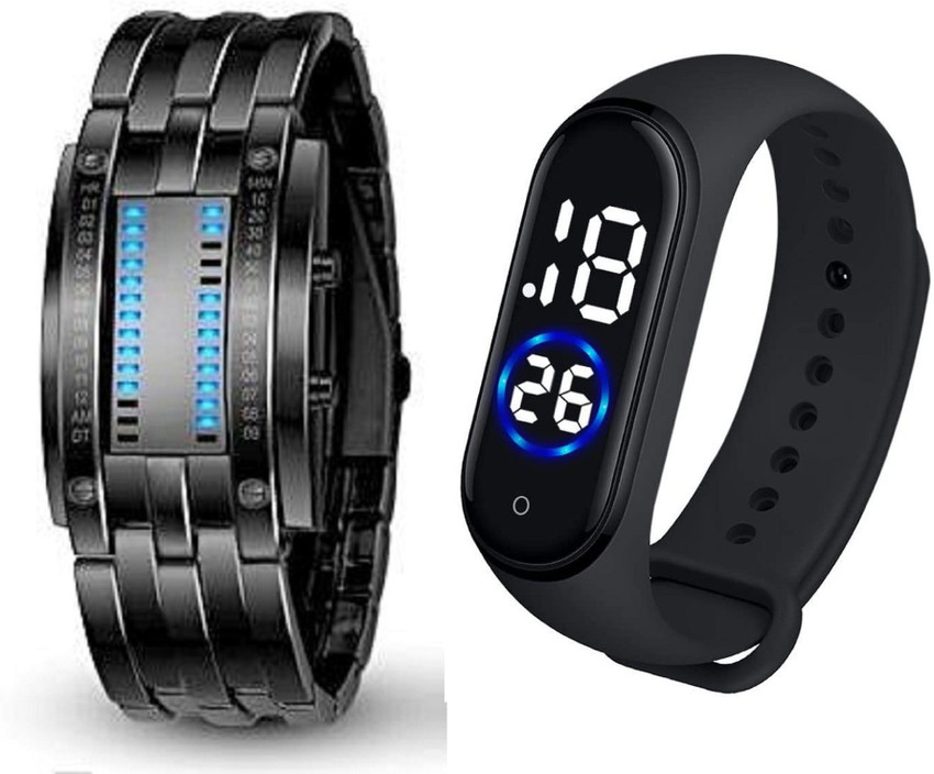 Pappi boss led band watch on sale