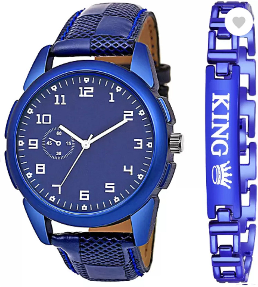 Miss Perfect New Arrival Latest King Bracelet and Watch combo for Men and Boys Analog Watch Analog Watch For Men Buy Miss Perfect New Arrival Latest King Bracelet and Watch
