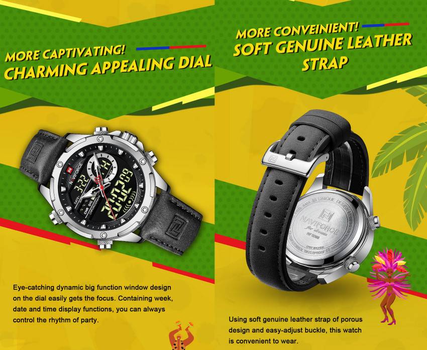 Naviforce men's watch shop