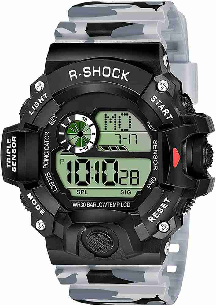 ic fashion Digital Watches For Men Digital Watches Online Red