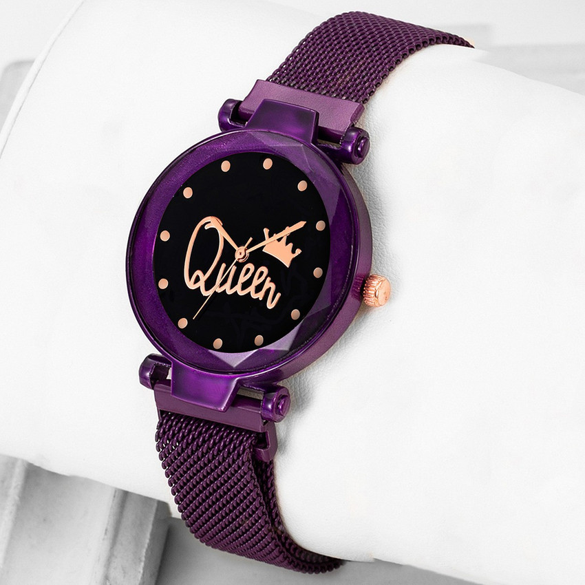 Purple color watches store