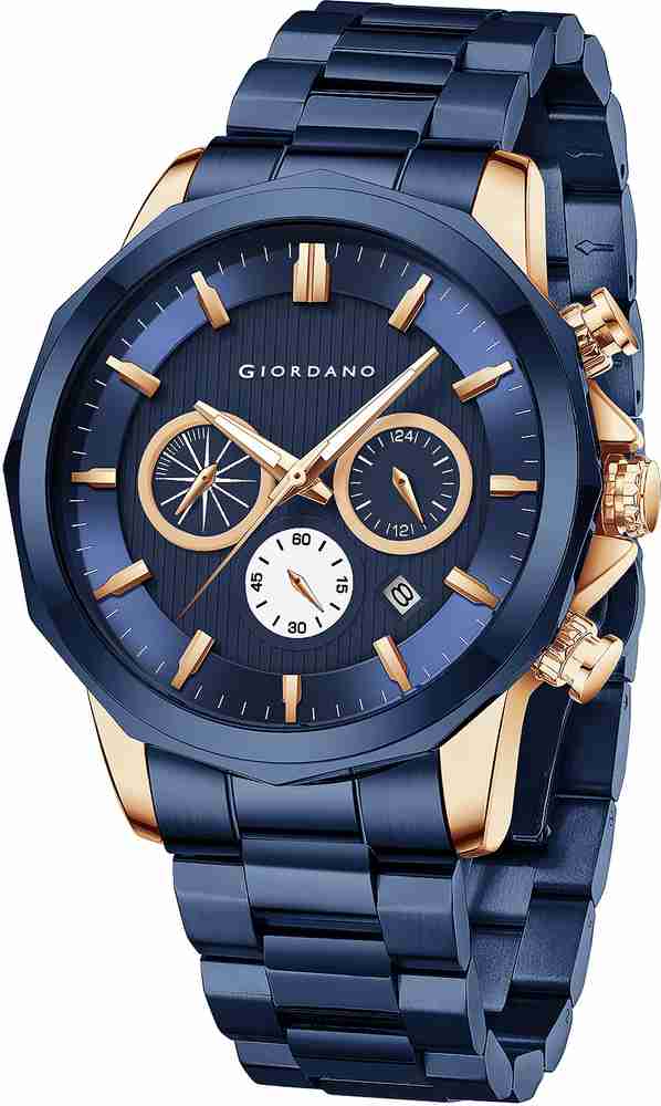 GIORDANO Giordano Analog Watch for Men Color Variant Stylish Metal Strap GZ 50036 44 Analog Watch For Men Buy GIORDANO Giordano Analog Watch for Men Color Variant Stylish Metal Strap