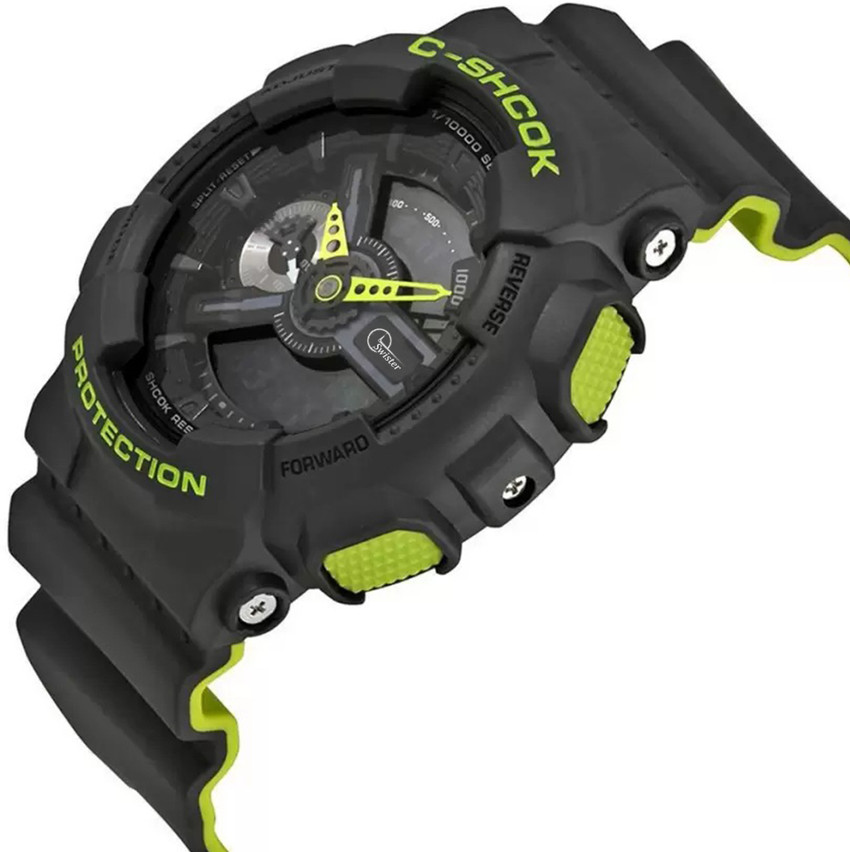 Neon green best sale g shock watch
