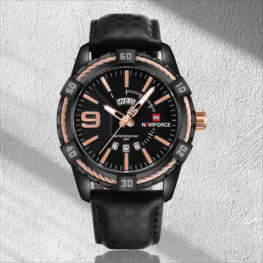 NAVIFORCE Analog Watch For Men Buy NAVIFORCE Analog Watch For Men Crisp Black Day Date Luxury NF9117 Online at Best Prices in India Flipkart