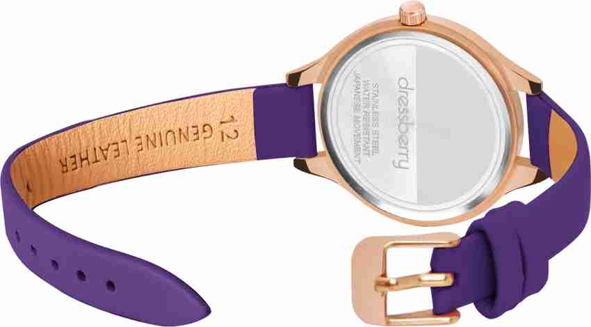 Dressberry mauve outlet watch