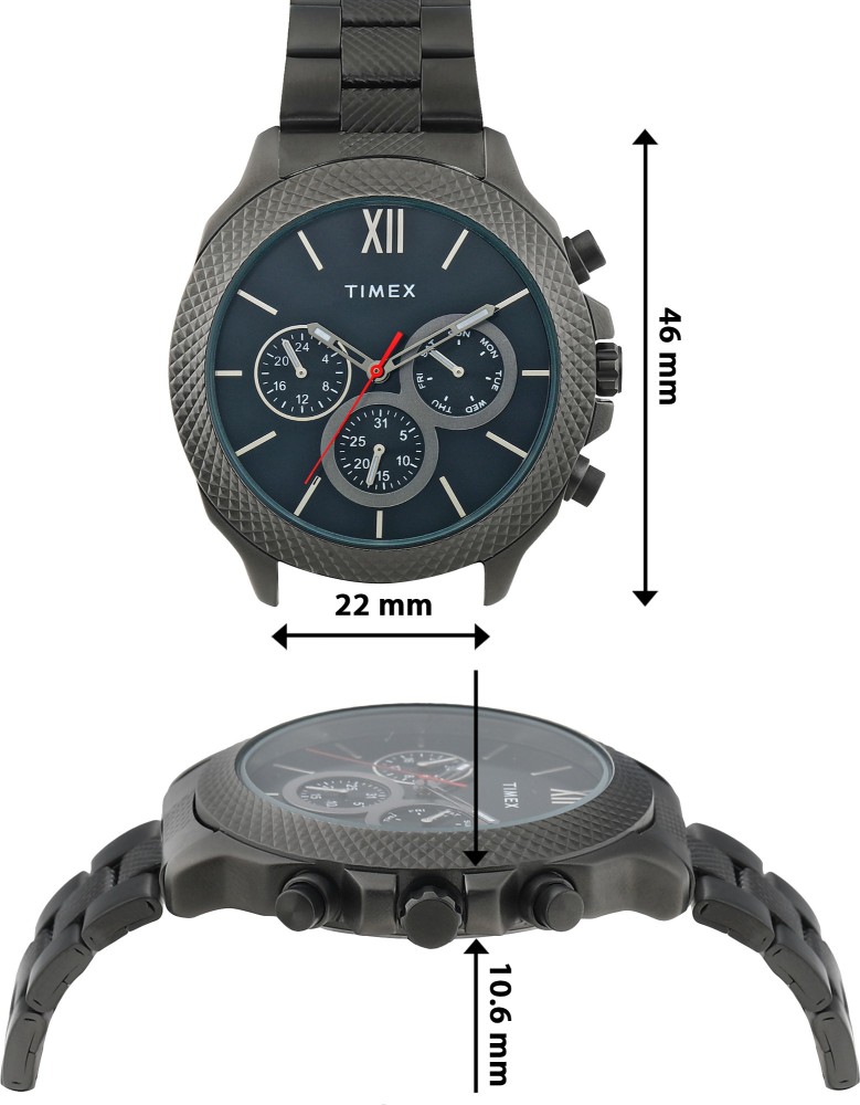 Timex 2024 gunmetal watch