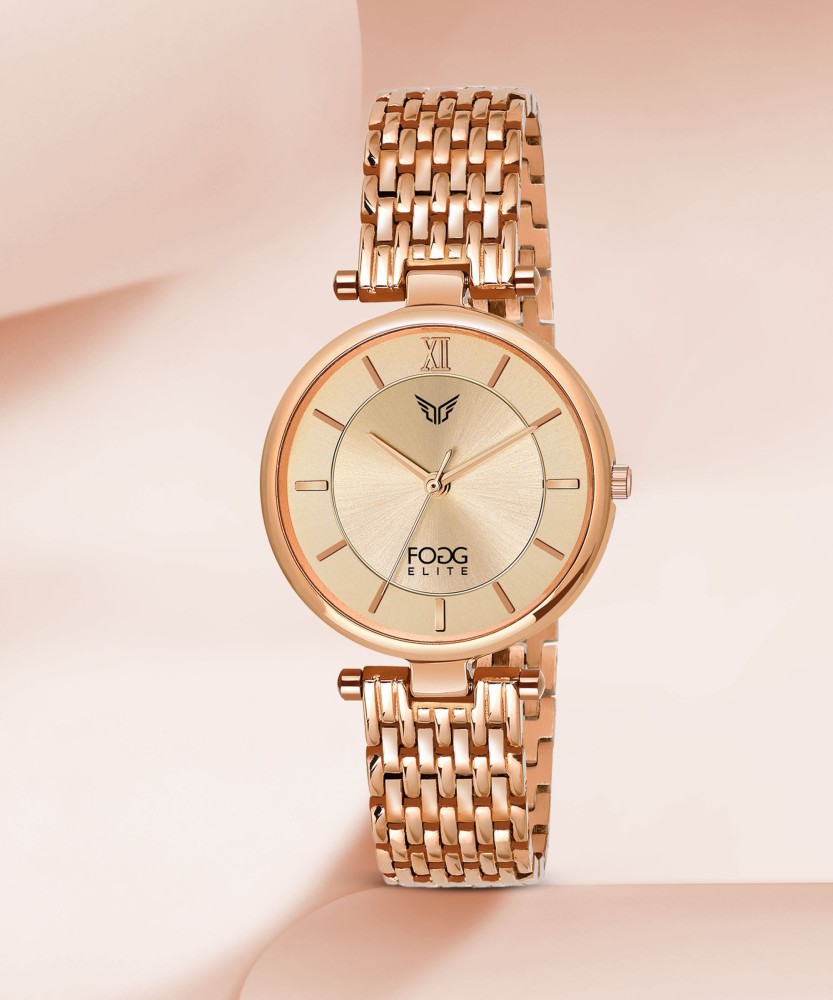 FOGG 4076 ROSE GOLD Fogg Elite Series Premium Analog Watch For Women Buy FOGG 4076 ROSE GOLD Fogg Elite Series Premium Analog Watch For Women 4076 ROSE GOLD Online at Best Prices