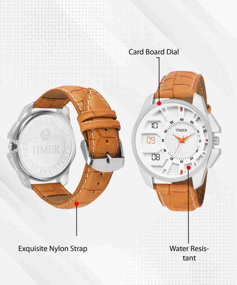 TIMER Casual Casual Analog Watch For Men