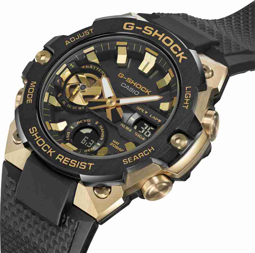 G shock deals leather watch