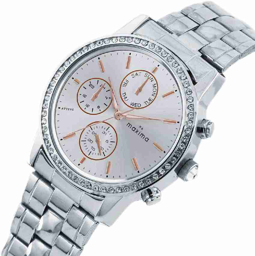 MAXIMA Analog Watch For Women Buy MAXIMA Analog Watch For Women 58450CMLI Online at Best Prices in India Flipkart