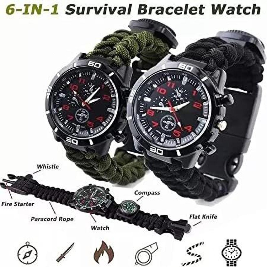 Survival bracelet shop watch