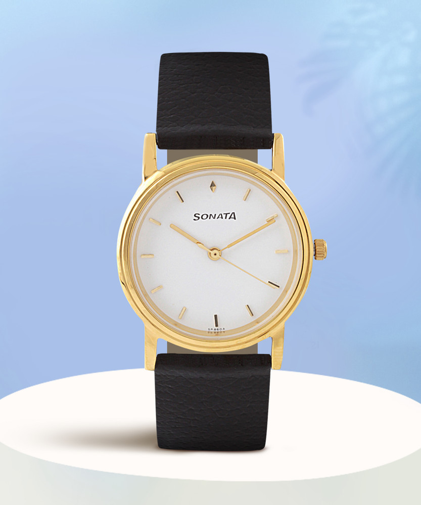 SONATA NJ1141YL02C Classic Analog Watch For Men Buy SONATA