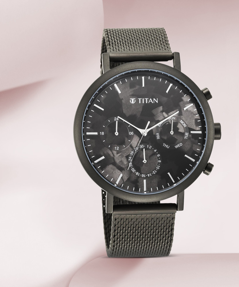 Titan 90144QM01 Purple Valentine Day Analog Watch For Men Buy