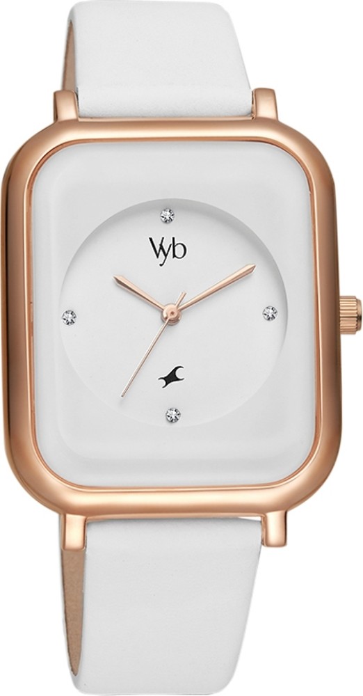 Fastrack Vyb Muse Peach Dial Peach Strap Analog Watch - For Women - Buy  Fastrack Vyb Muse Peach Dial Peach Strap Analog Watch - For Women  FV60022WL03W Online at Best Prices in