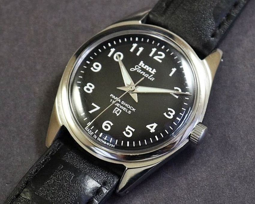 Hmt janata black dial deals