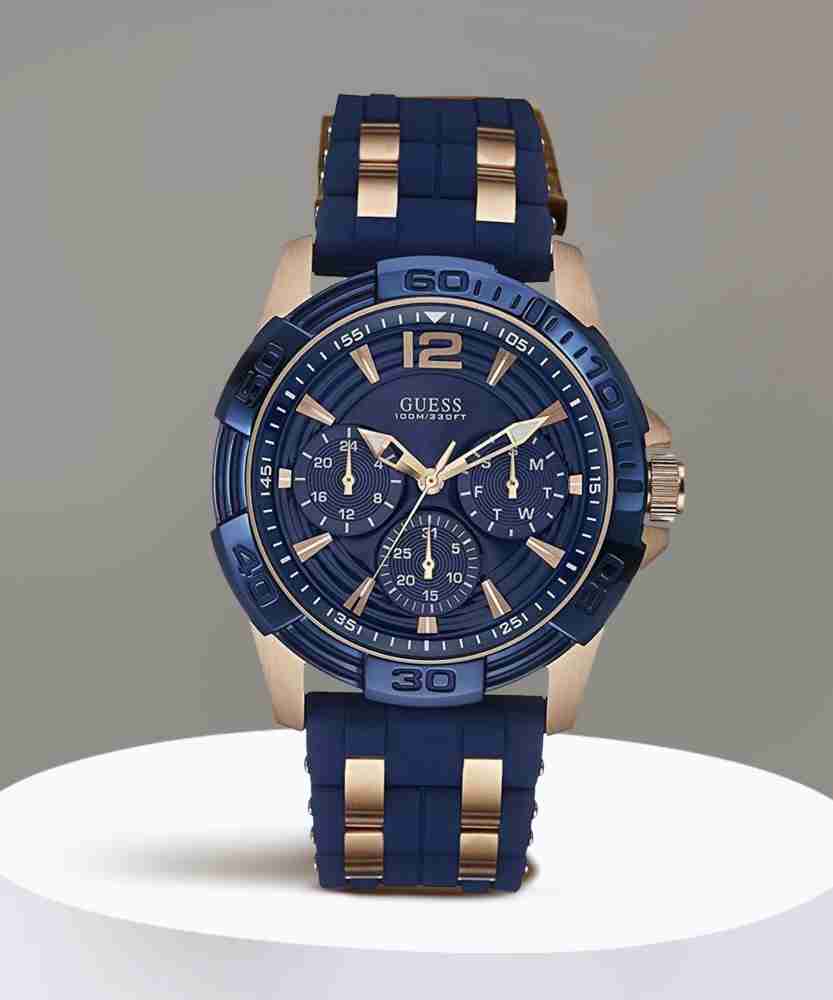 Guess oasis shop watch blue