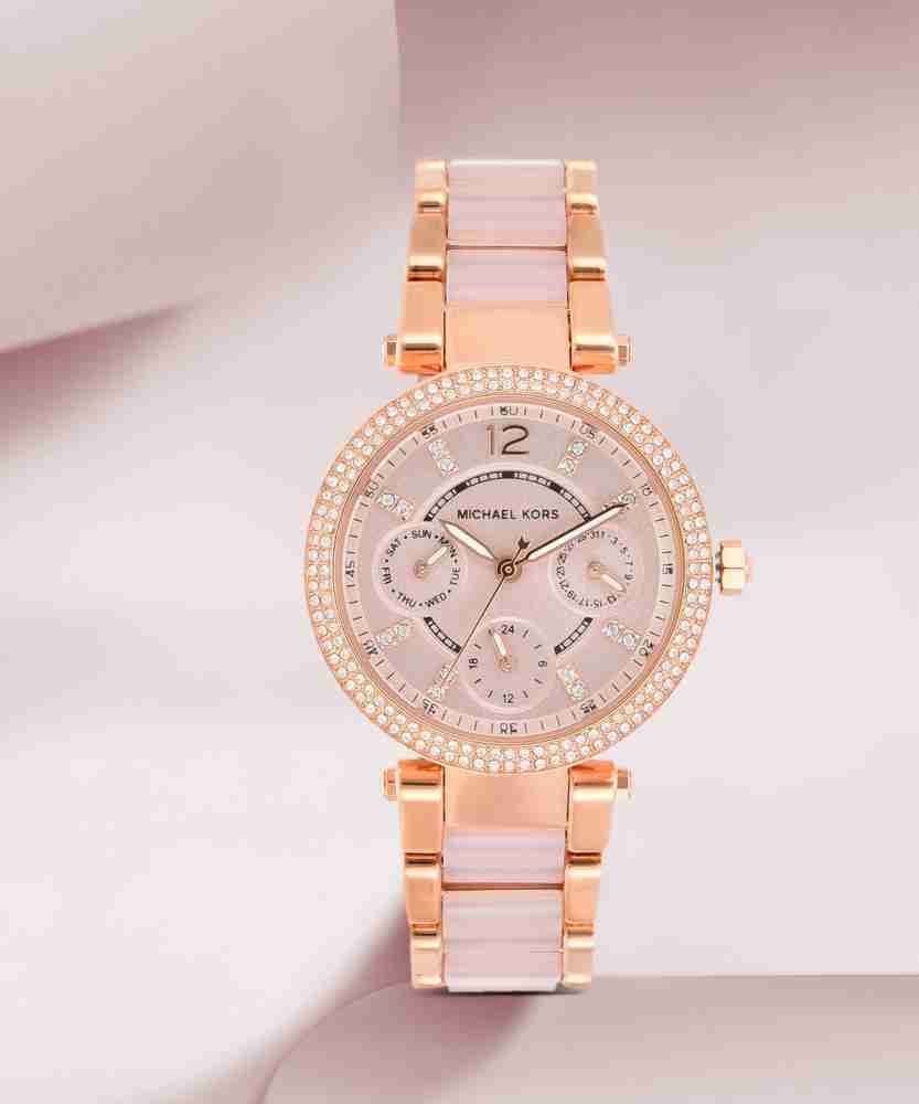 MICHAEL KORS Mini Parker Mini Parker Analog Watch For Women Buy MICHAEL KORS Mini Parker Mini Parker Analog Watch For Women MK6110 Online at Best Prices in India Flipkart