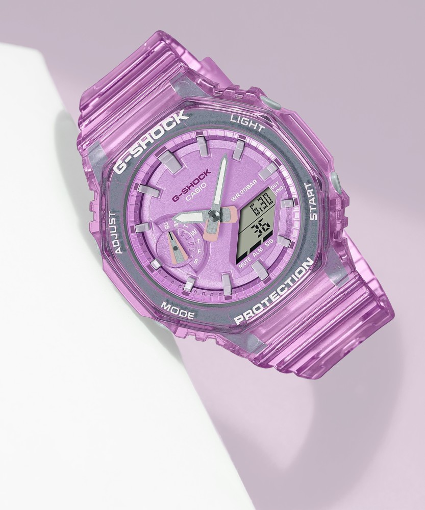 Womens pink g shock 2024 watch