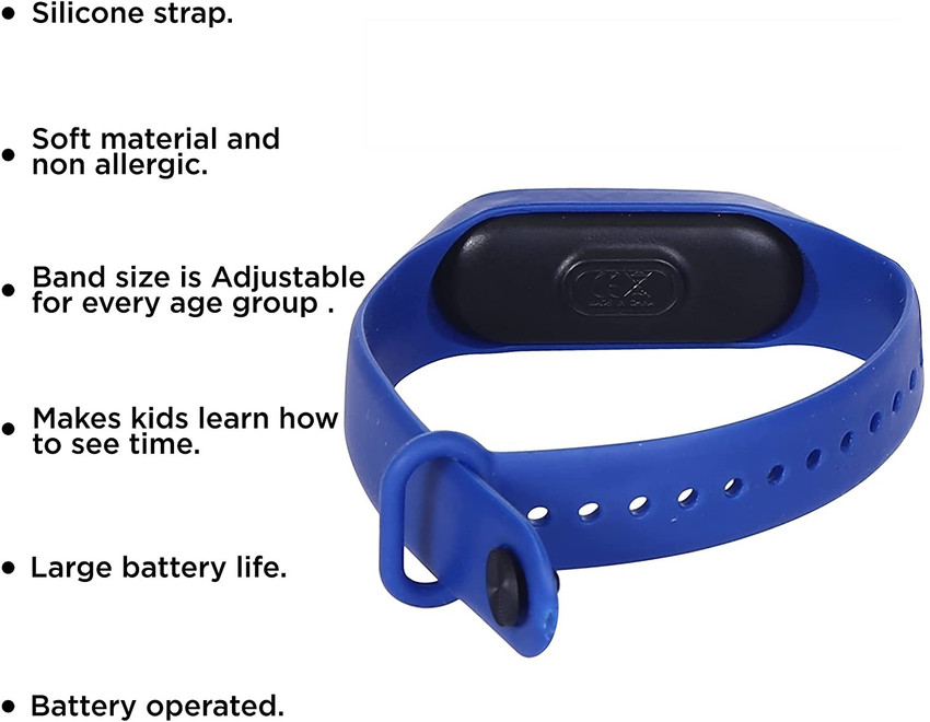 BIGWHEEL Cute Doremon Digital Dial Waterproof Stylish Wrist Watch