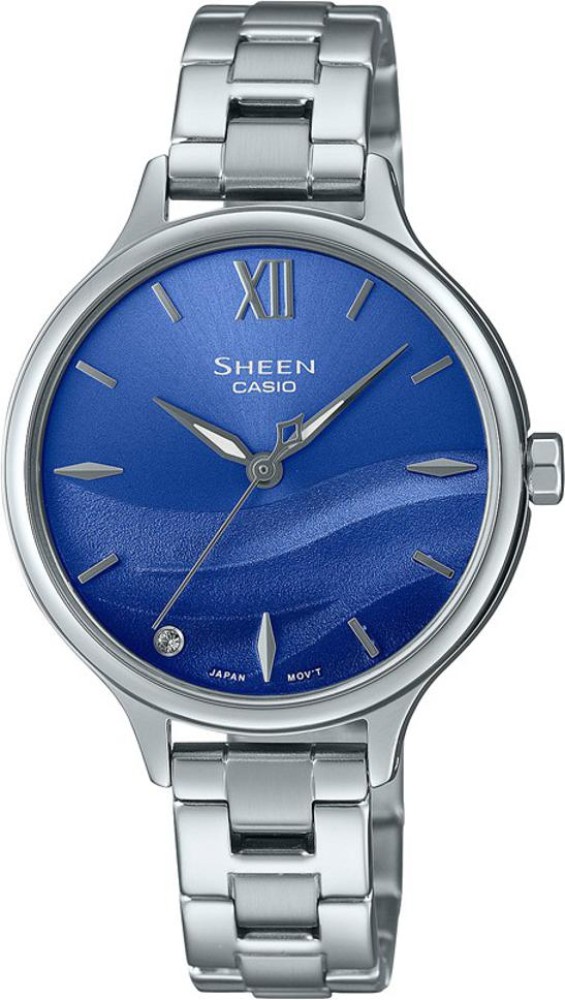 Casio sheen sapphire on sale glass