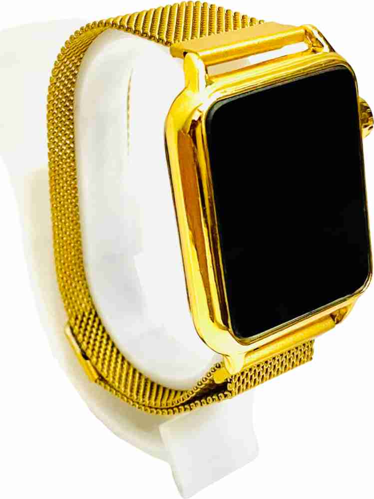 Gold led outlet watch