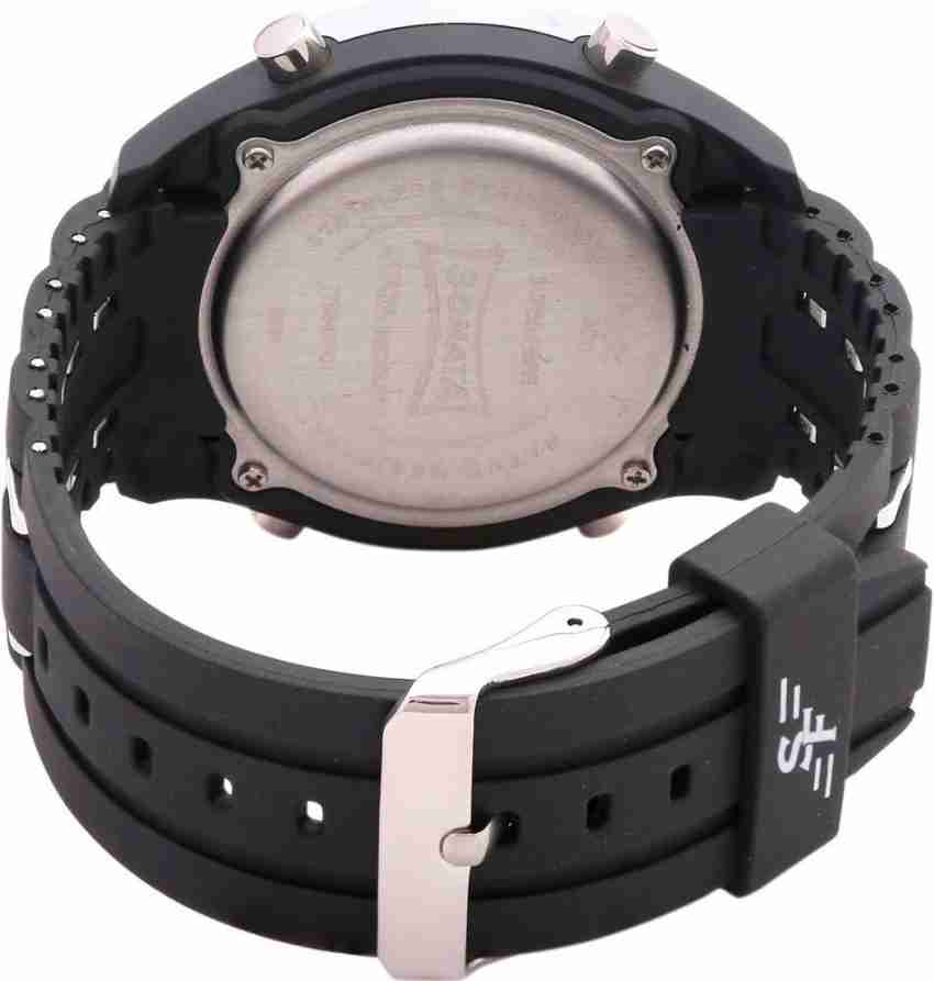 Sonata nh77034pp01 store digital watch