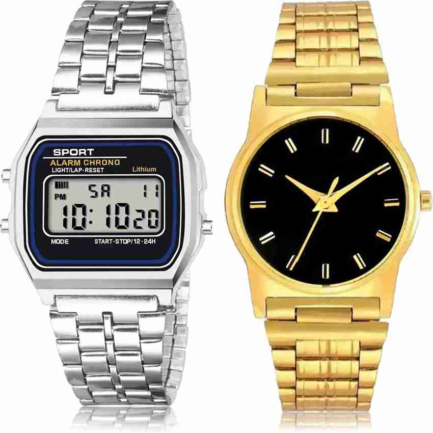 Analog digital watch combo hotsell