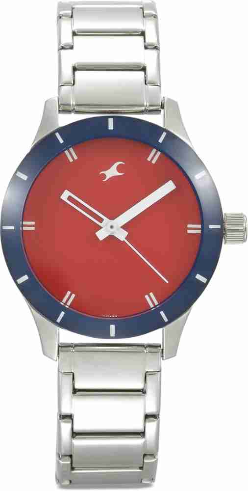 Fastrack red colour watch hot sale