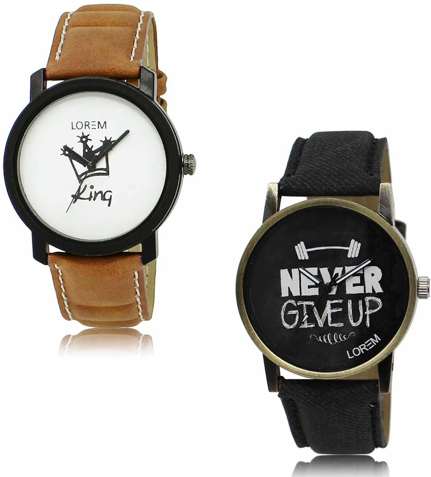 LOREM OE LR18 LR27 Analog Watch For Men Buy LOREM OE LR18 LR27