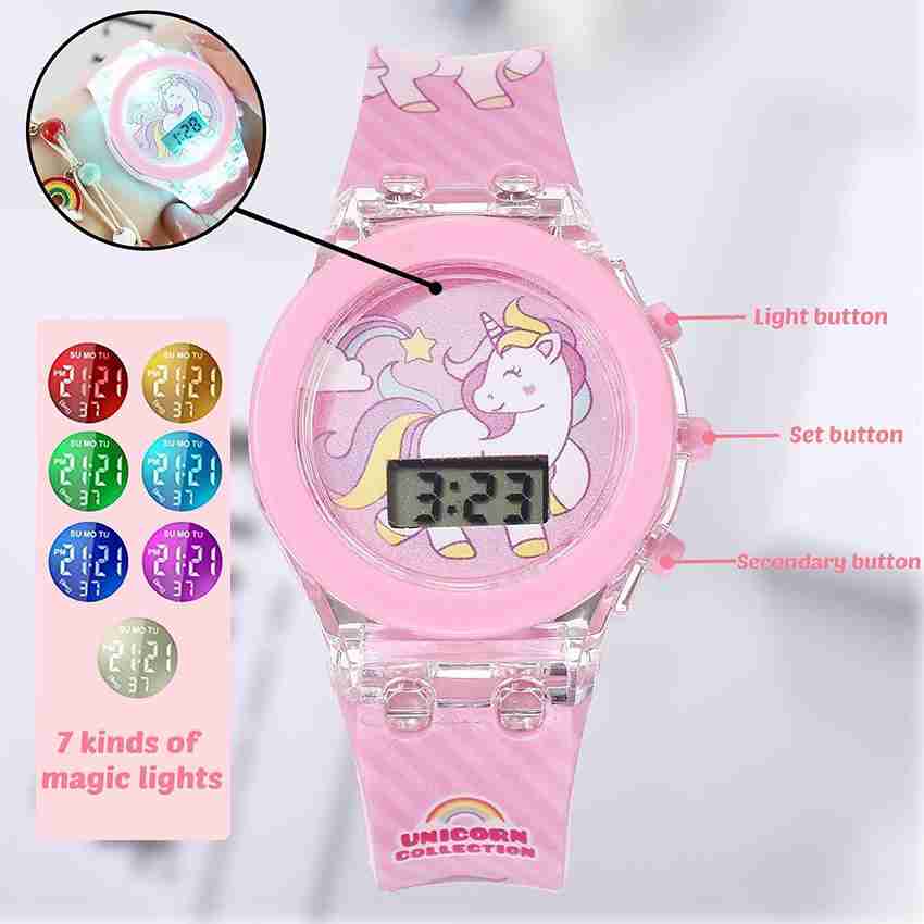 Girls unicorn watch store