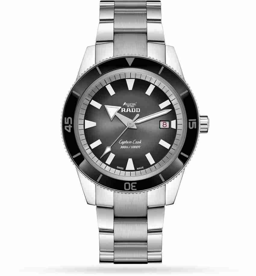 Bluetail Retail Radd Black Dial Quartz Silver Stainless Steel