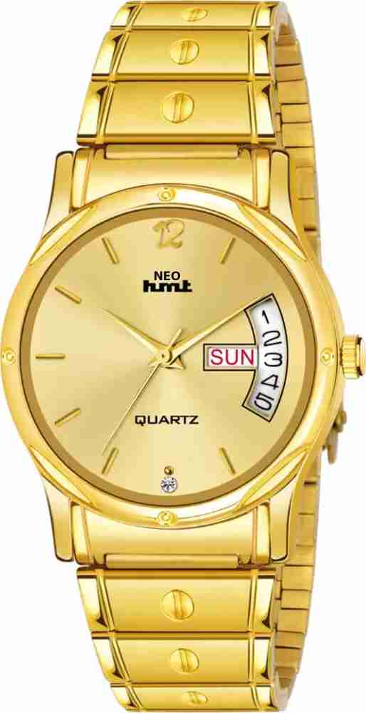 NEO HMT 23.K Gold Plated Stainless Steel Gold Japanese Japanese