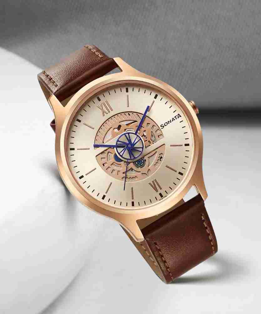 Sonata automatic watches hot sale