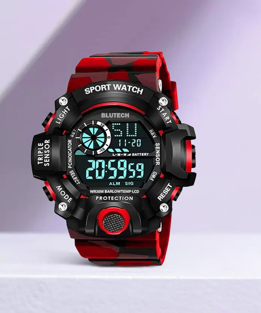 blutech Army Chronograph Digital Stylish Sports Military s Kids Watches Waterproof Military Kids Sports Watch Digital Watch For Boys Buy blutech Army Chronograph Digital Stylish Sports Military s Kids...