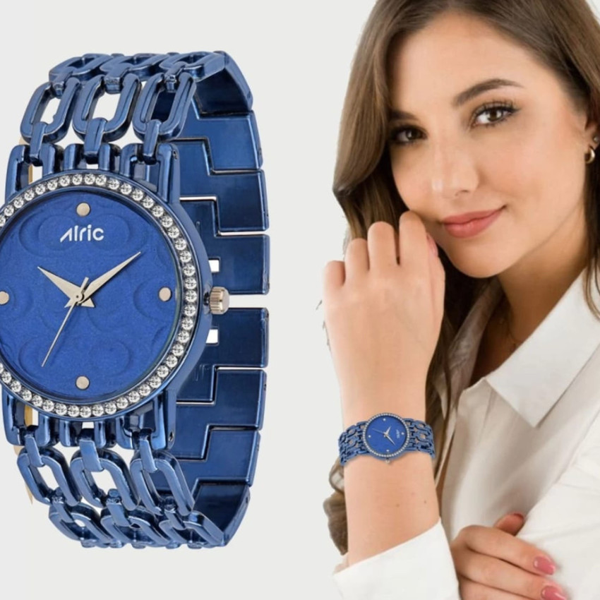 Navy blue watches for ladies online