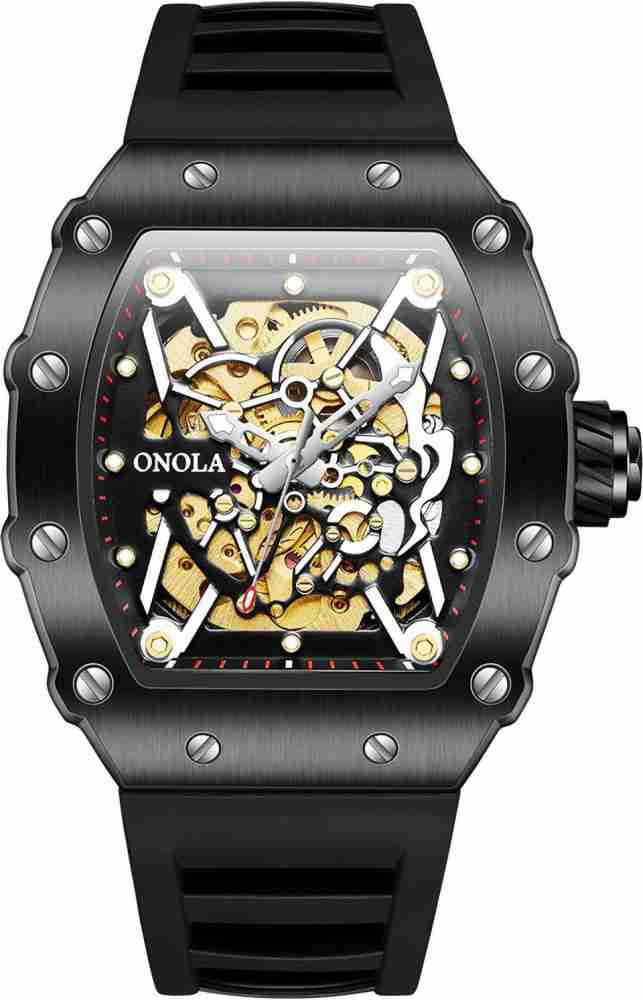 OVERFLY ONOLA Skeleton Dial Automatic Mechanical Luxury