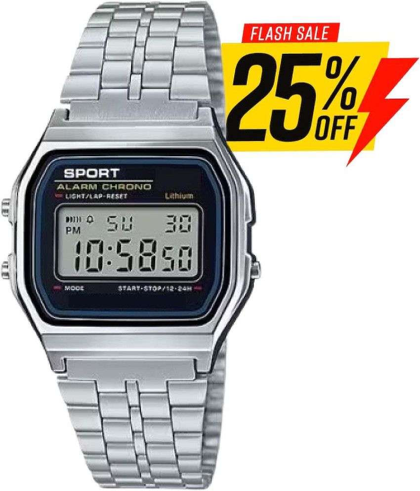 Sleek digital watch deals