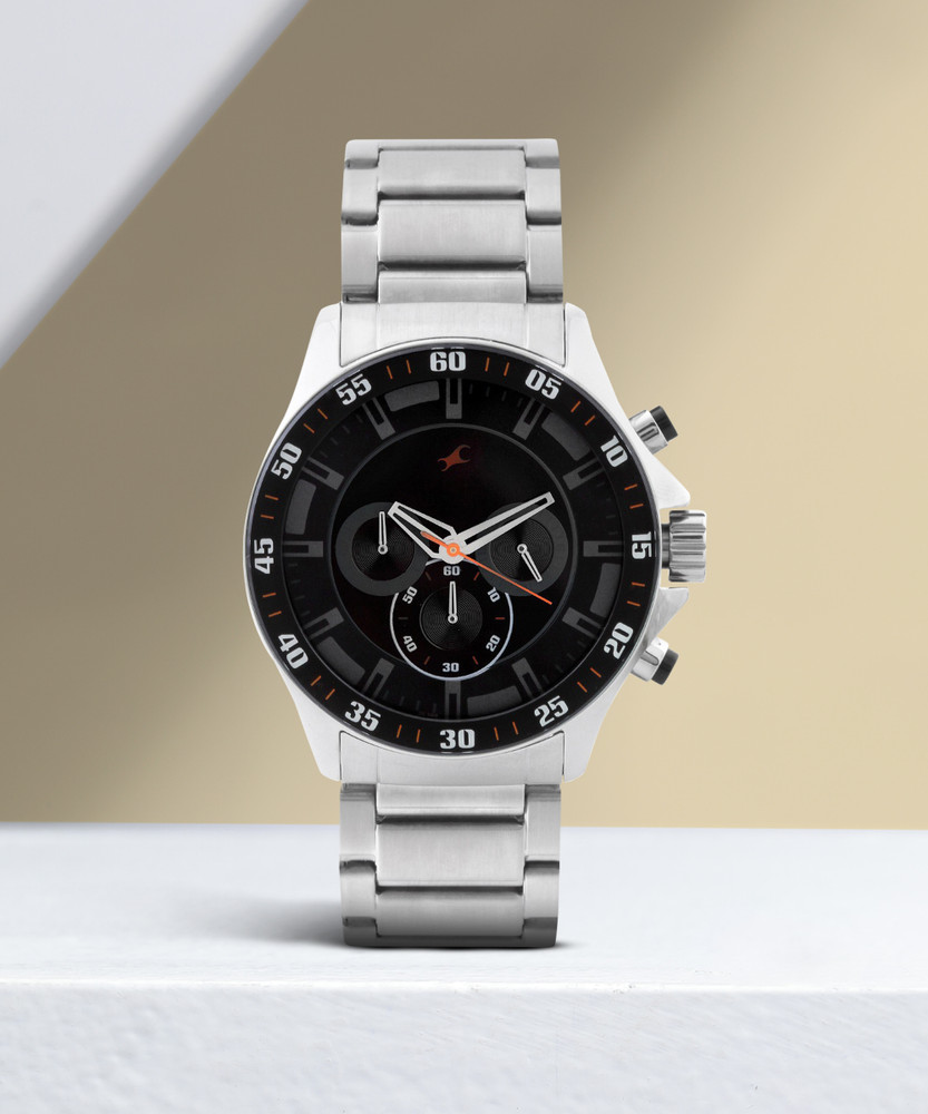 Fastrack Chronograph Analog Watch For Men Buy Fastrack Chronograph Analog Watch For Men NN3072SM04 Online at Best Prices in India Flipkart