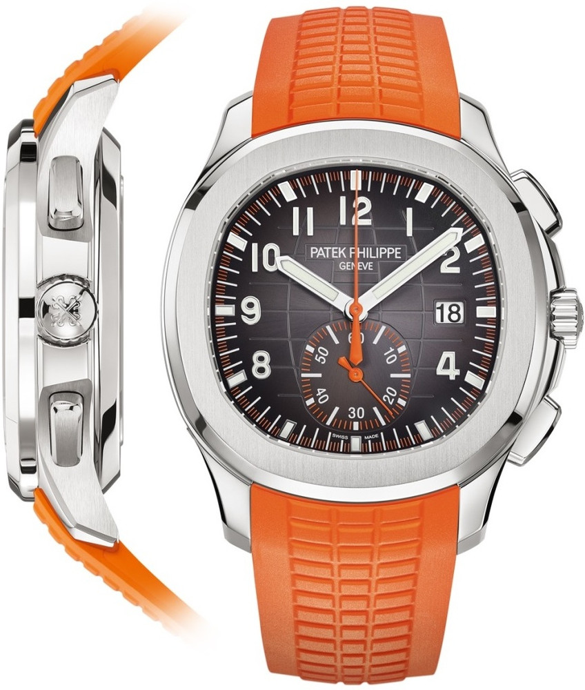 Aquanaut Orange Patek 5968a Aquanaut Orange Rubber Strap Patek