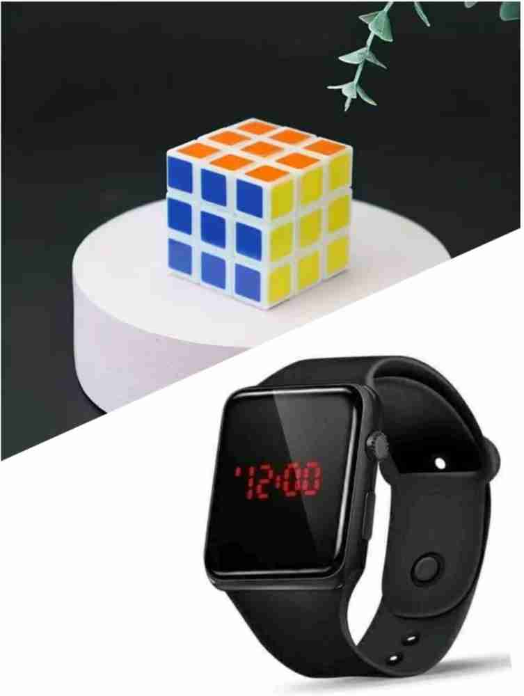 Today Fashion Black Digital Zi Watch Blackish MrZ with Fastest