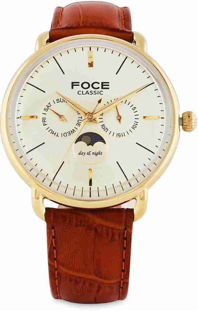 Buy Foce CLASSIC Analog Watch For Men FC12GGL Online at Best Prices in India Flipkart