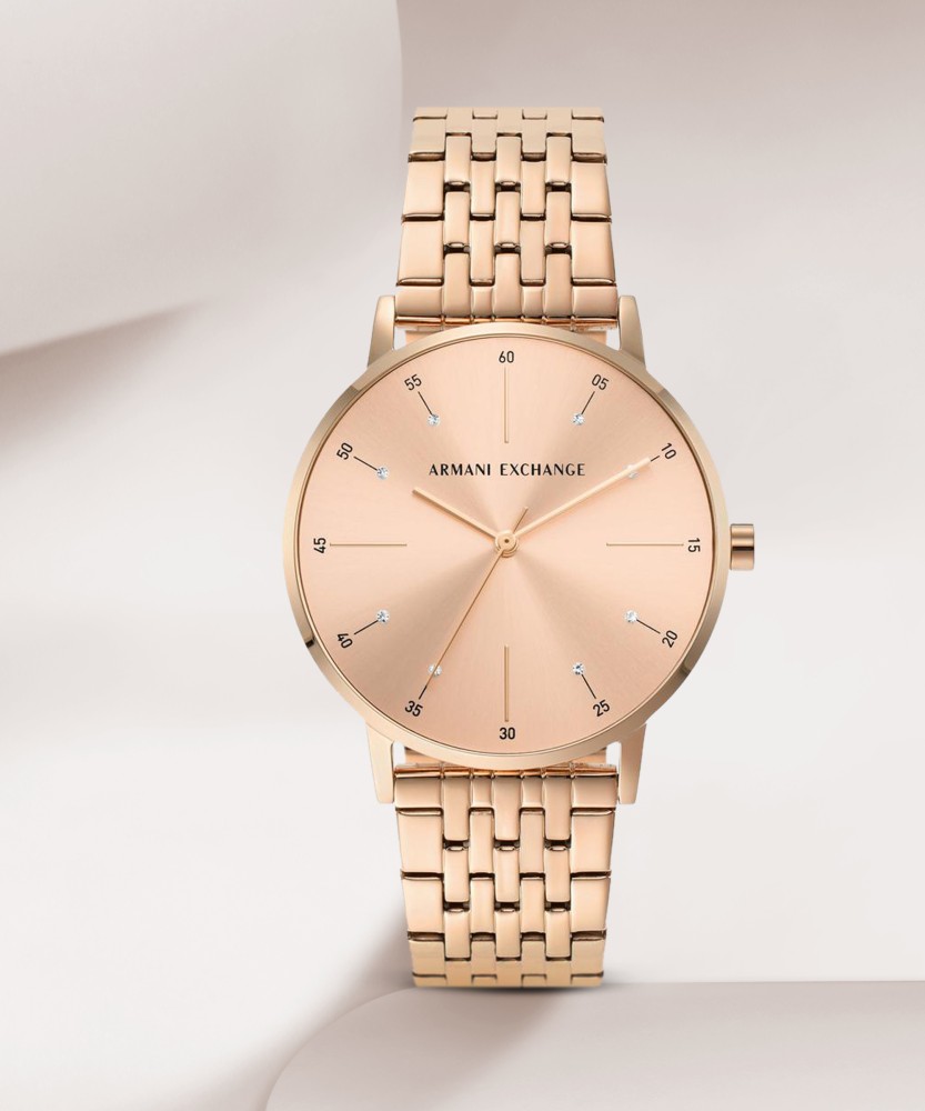 Flipkart rose shop gold watch